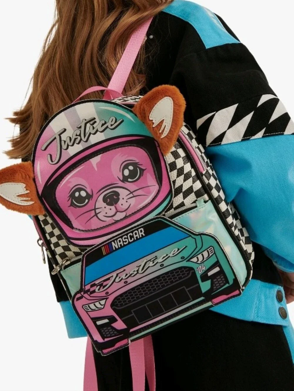 Justice x Nascar Racer Backpack
